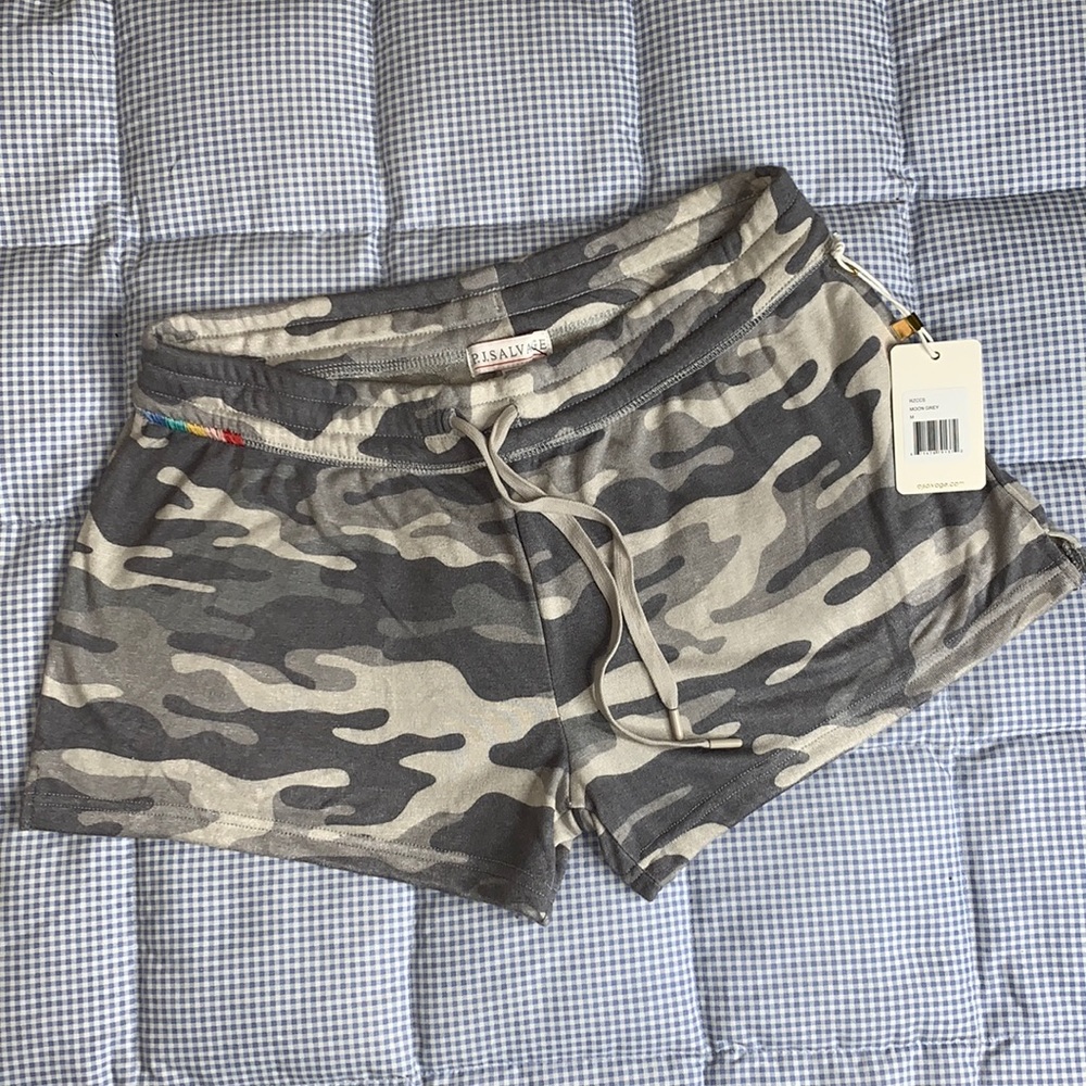 NWT PJ Salvage Camo shorts pajama Medium